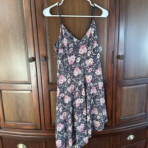 Floral Spaghetti Strap Dress